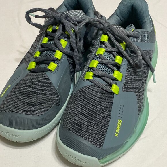 Women's K-Swiss Ultrashot 3 Stormy Weather / Icy Storm / Love Bird 8 - Picture 1 of 16